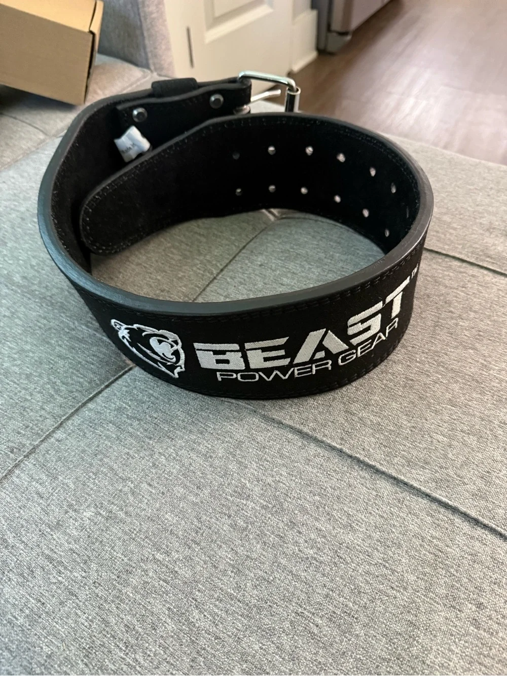 Black Weightlifting Belt